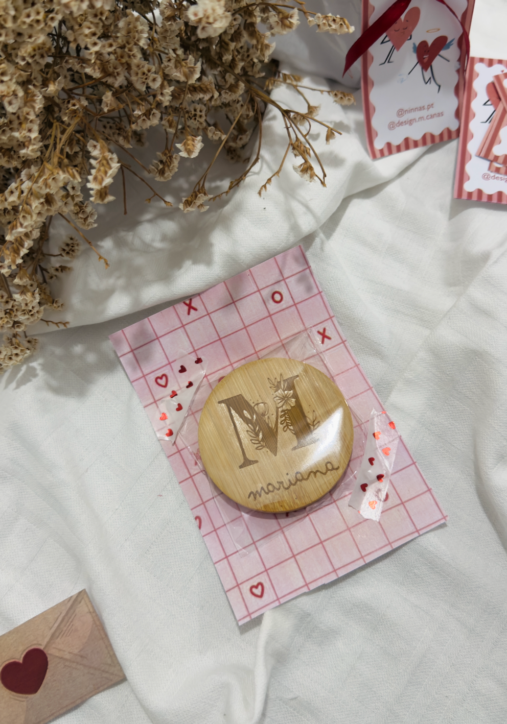 Espelho - Inicial e Nome