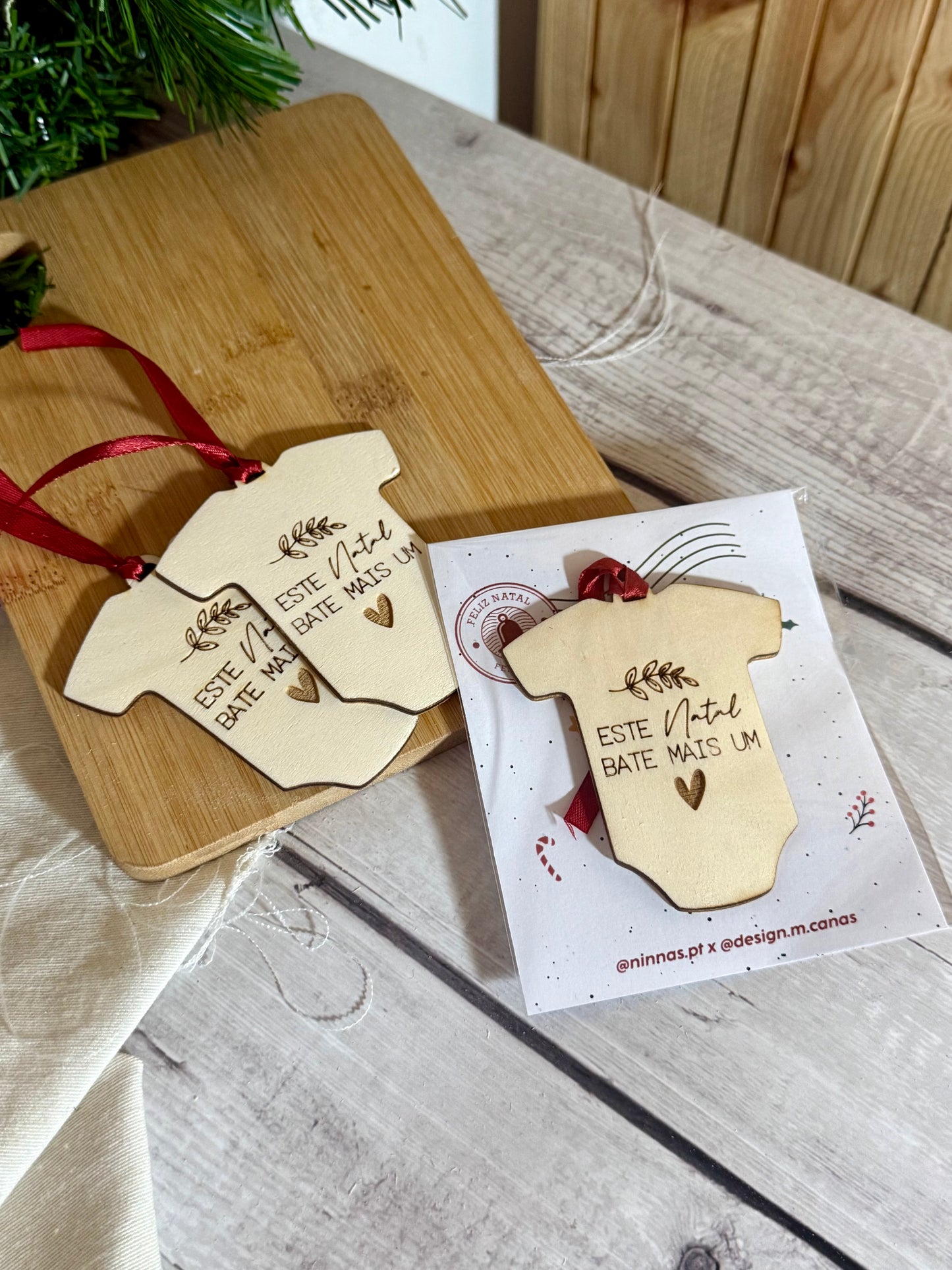 Ornamento de Natal - Gravidez