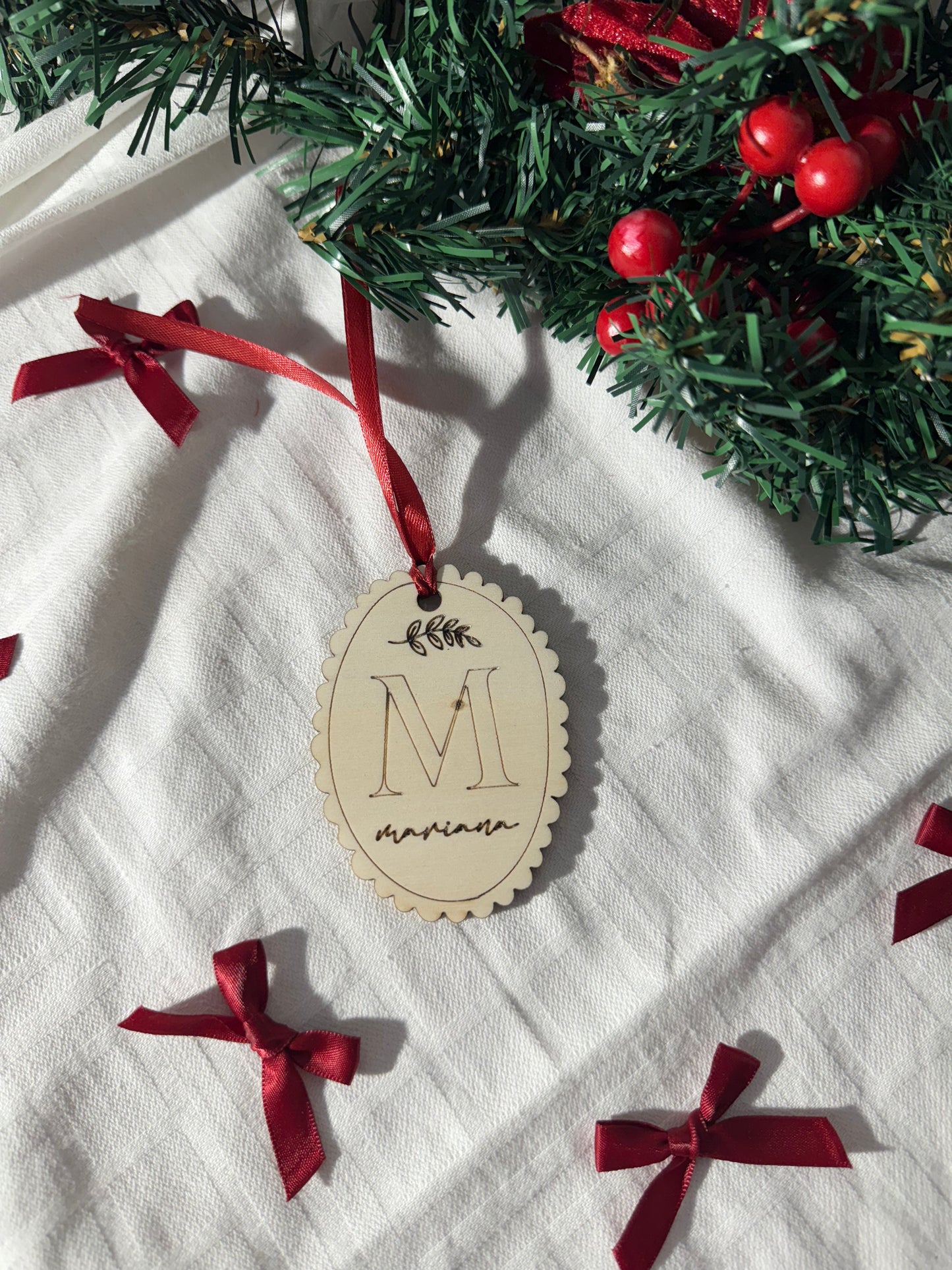 Ornamento de Natal - Ondulado