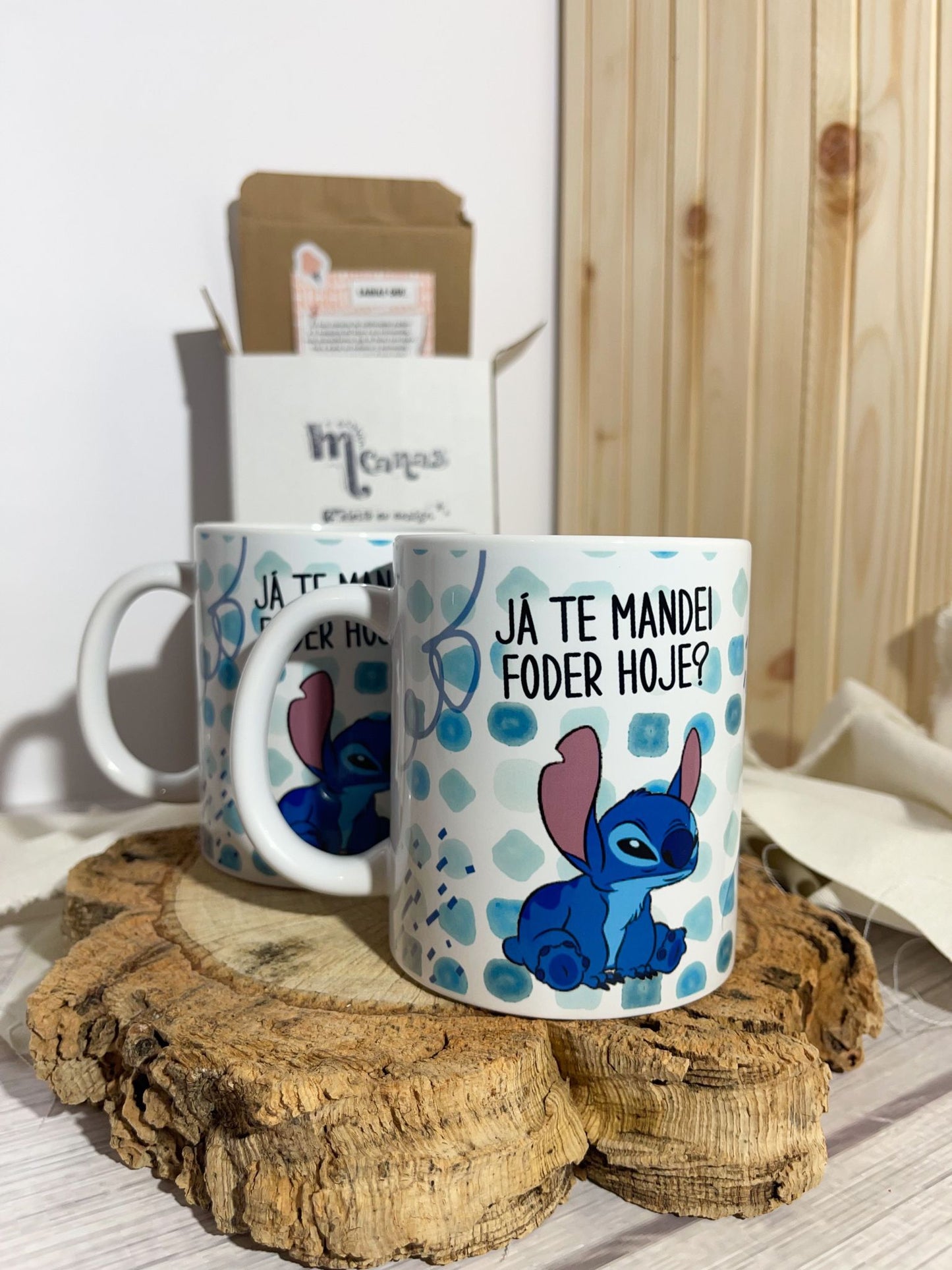 Caneca - Humor Matinal Stitch