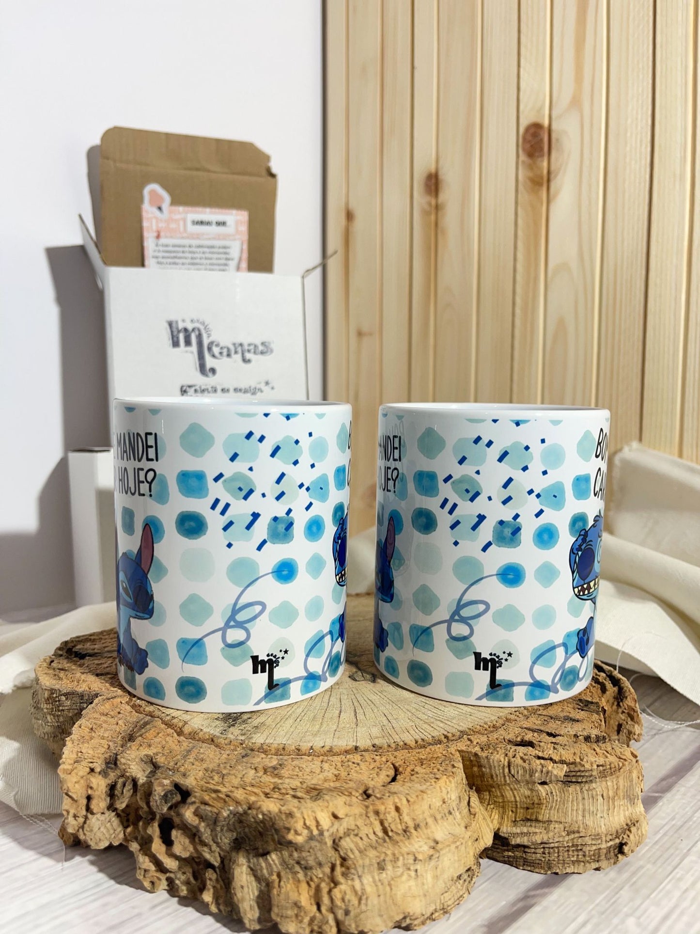Caneca - Humor Matinal Stitch