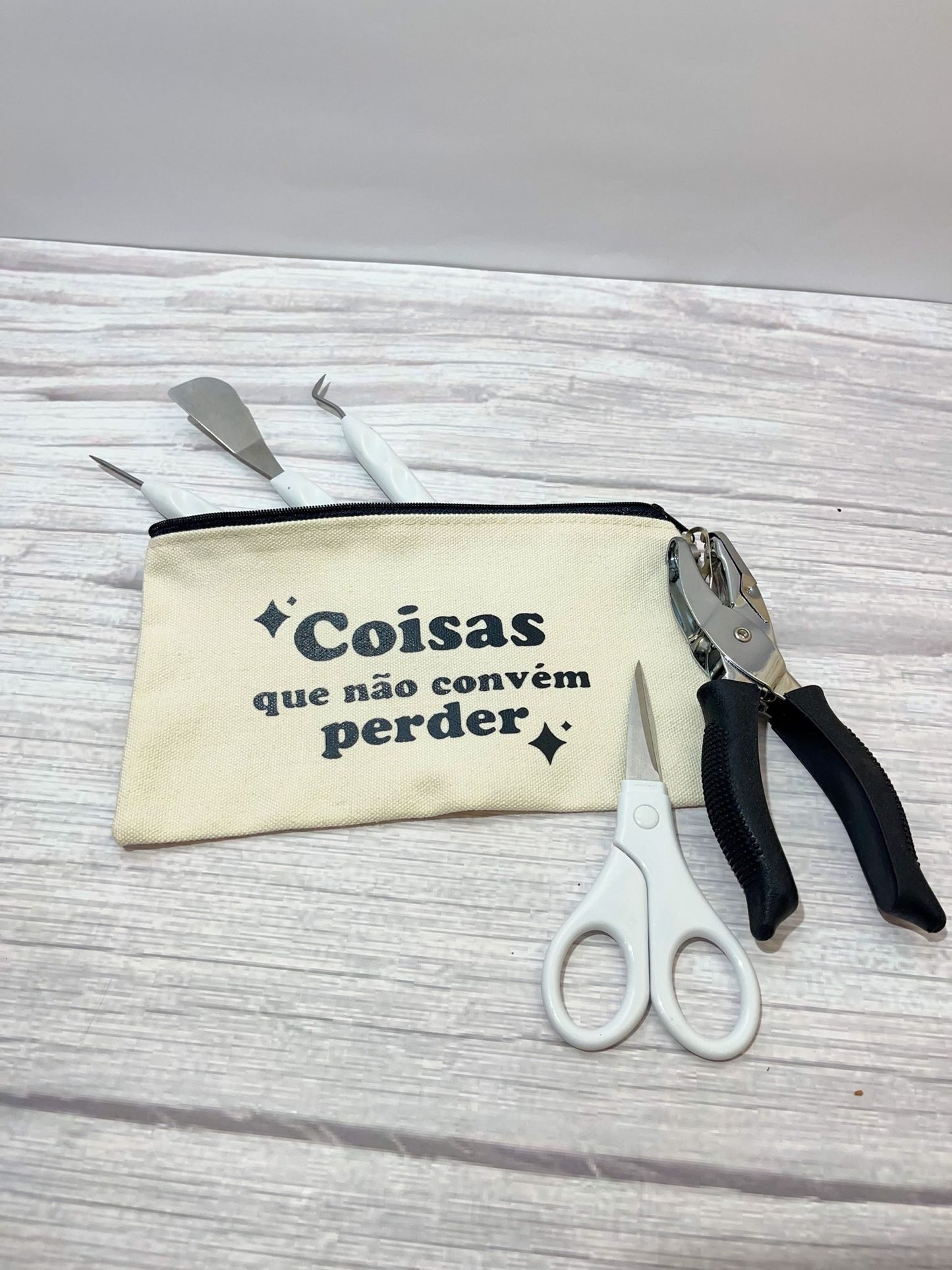 Bolsa de Fecho - "Coisas que não convém perder"