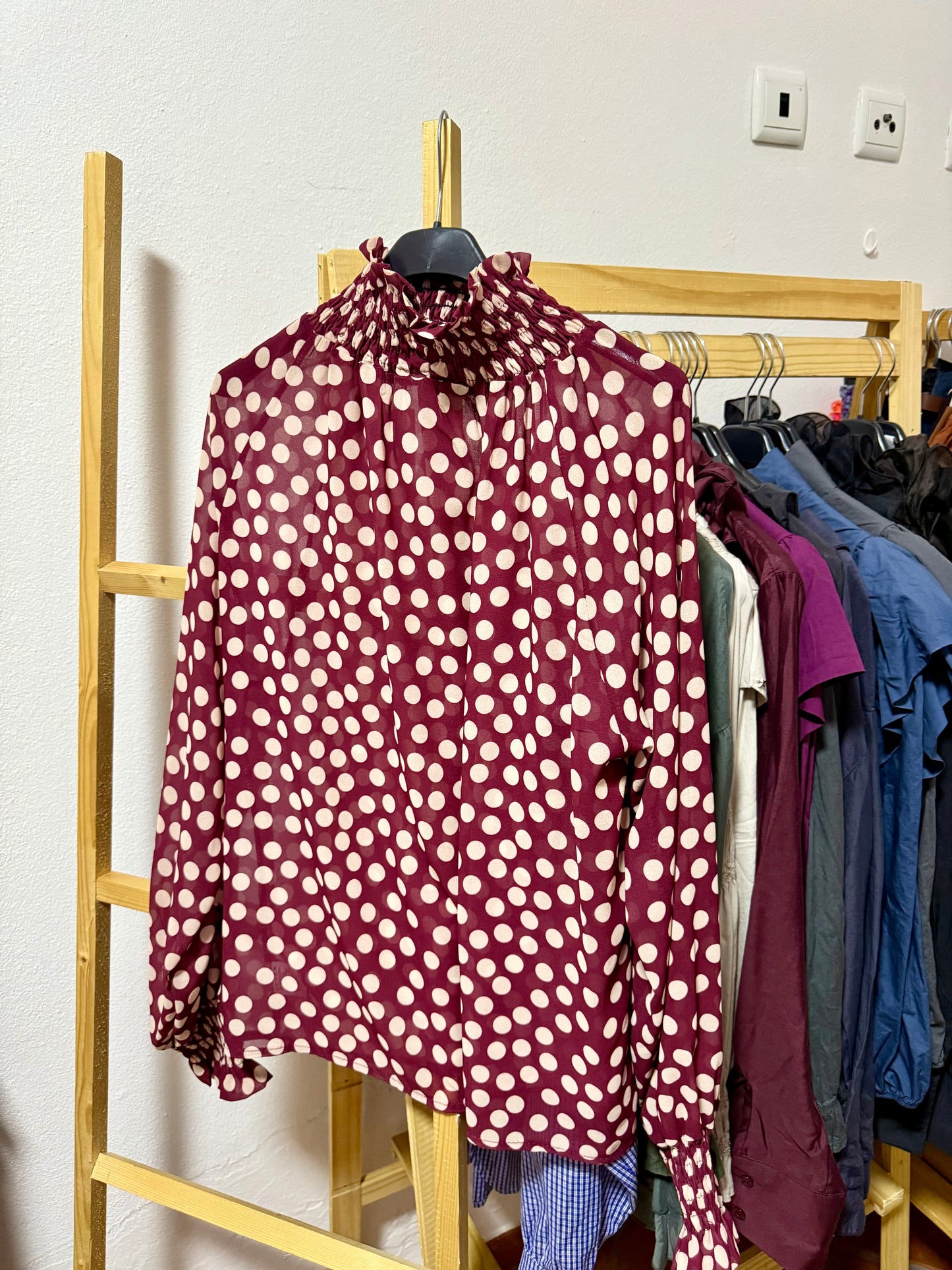 Camisa Semi Transparente