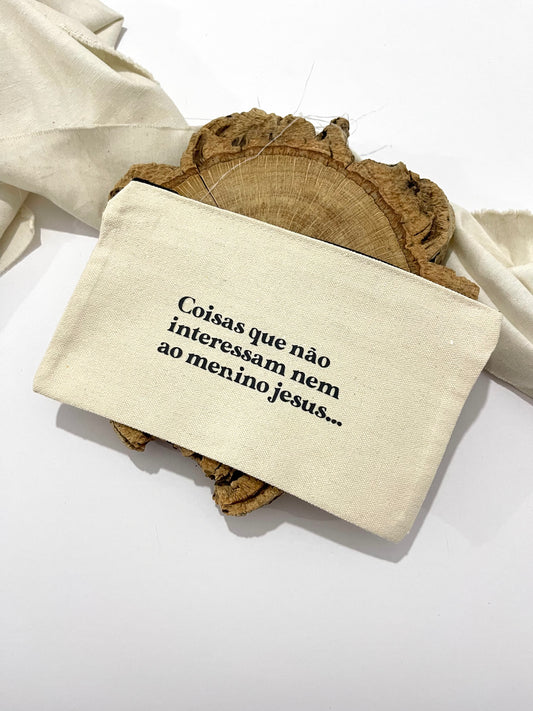 Bolsa de Fecho - ‘menino jesus…’