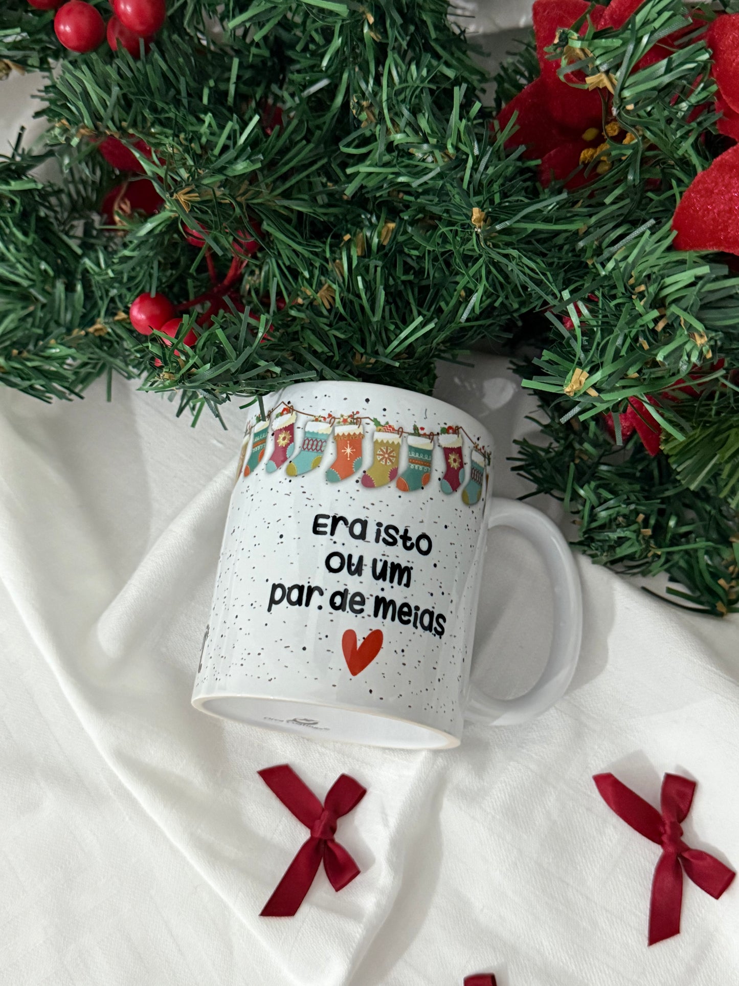Caneca de Natal - Meias