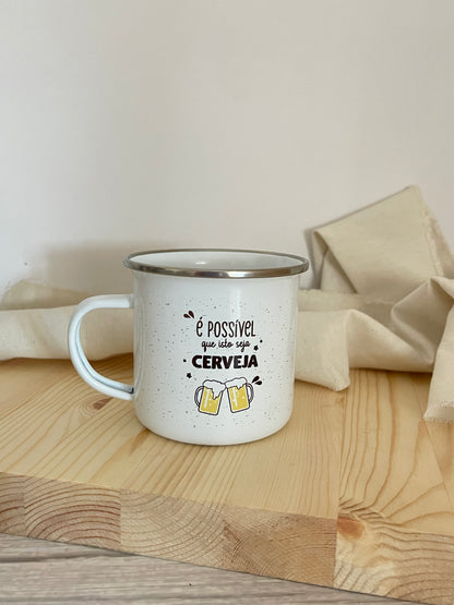 Caneca Metal - Cerveja