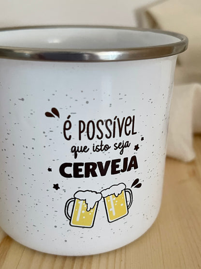 Caneca Metal - Cerveja