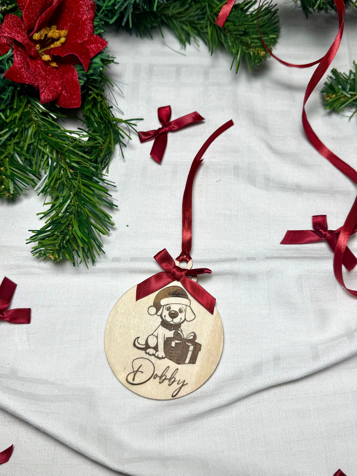 Bola de Natal - Cão