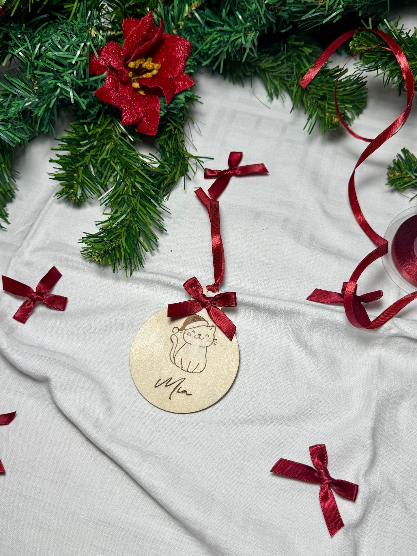 Bola de Natal - Gato