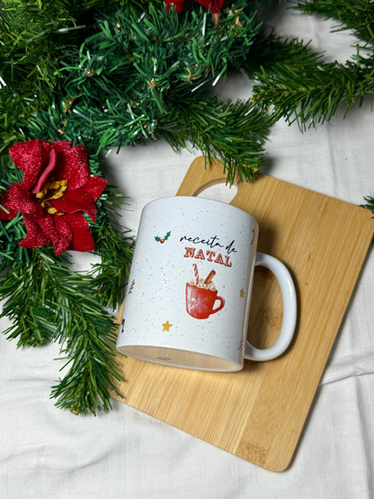 Caneca de Natal - Receita de Natal