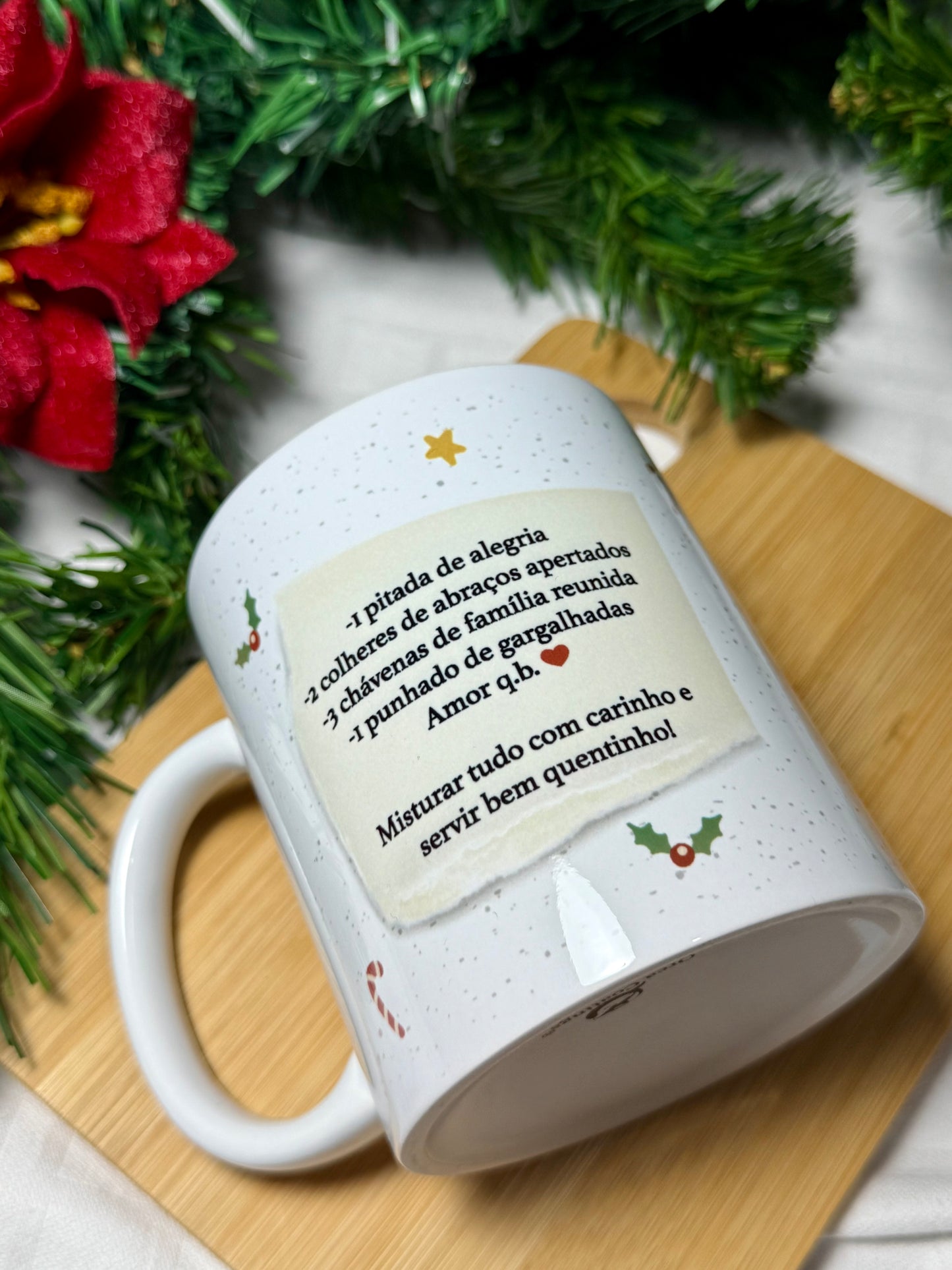 Caneca de Natal - Receita de Natal
