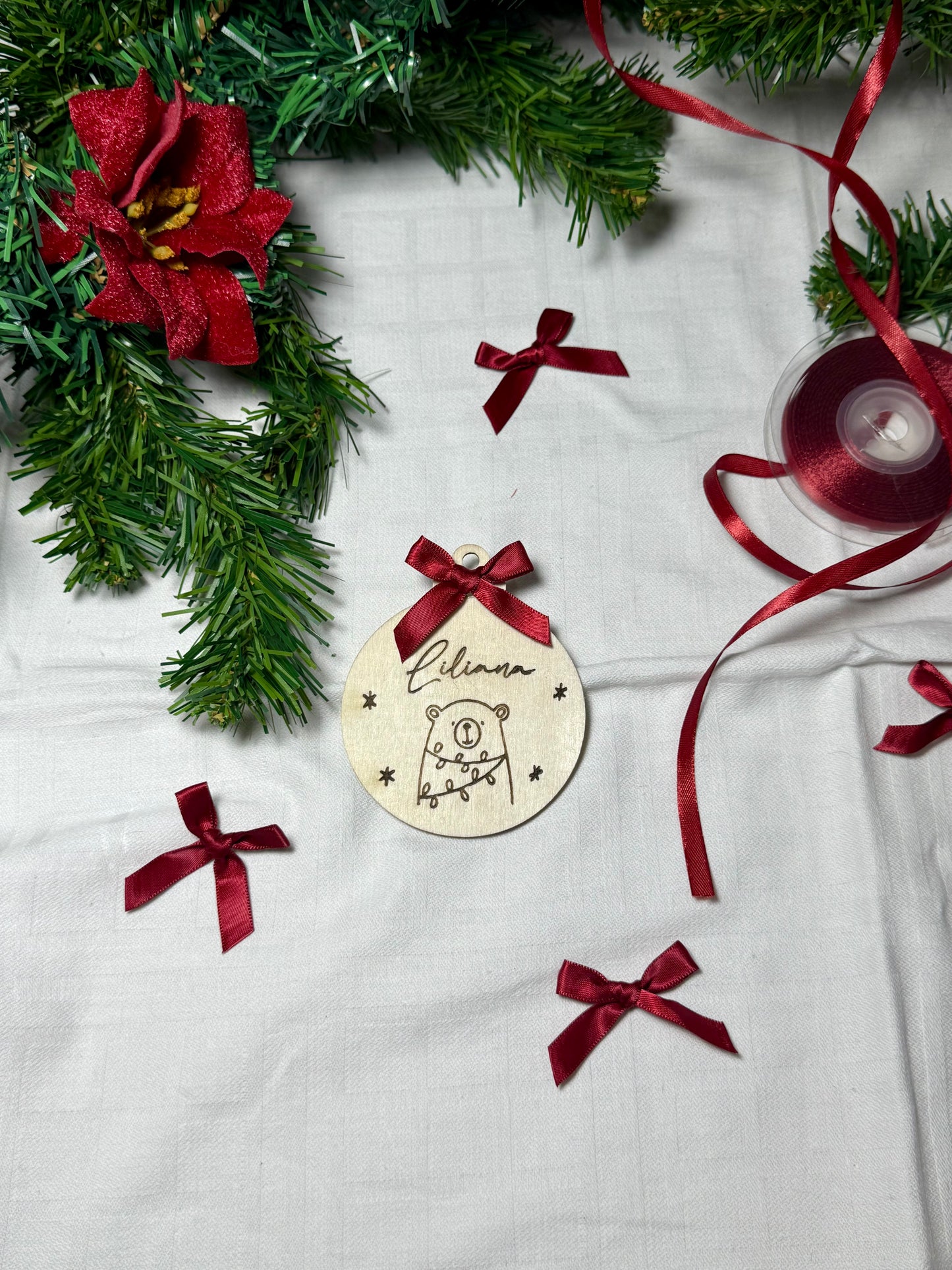 Bola Natal - Ursinho