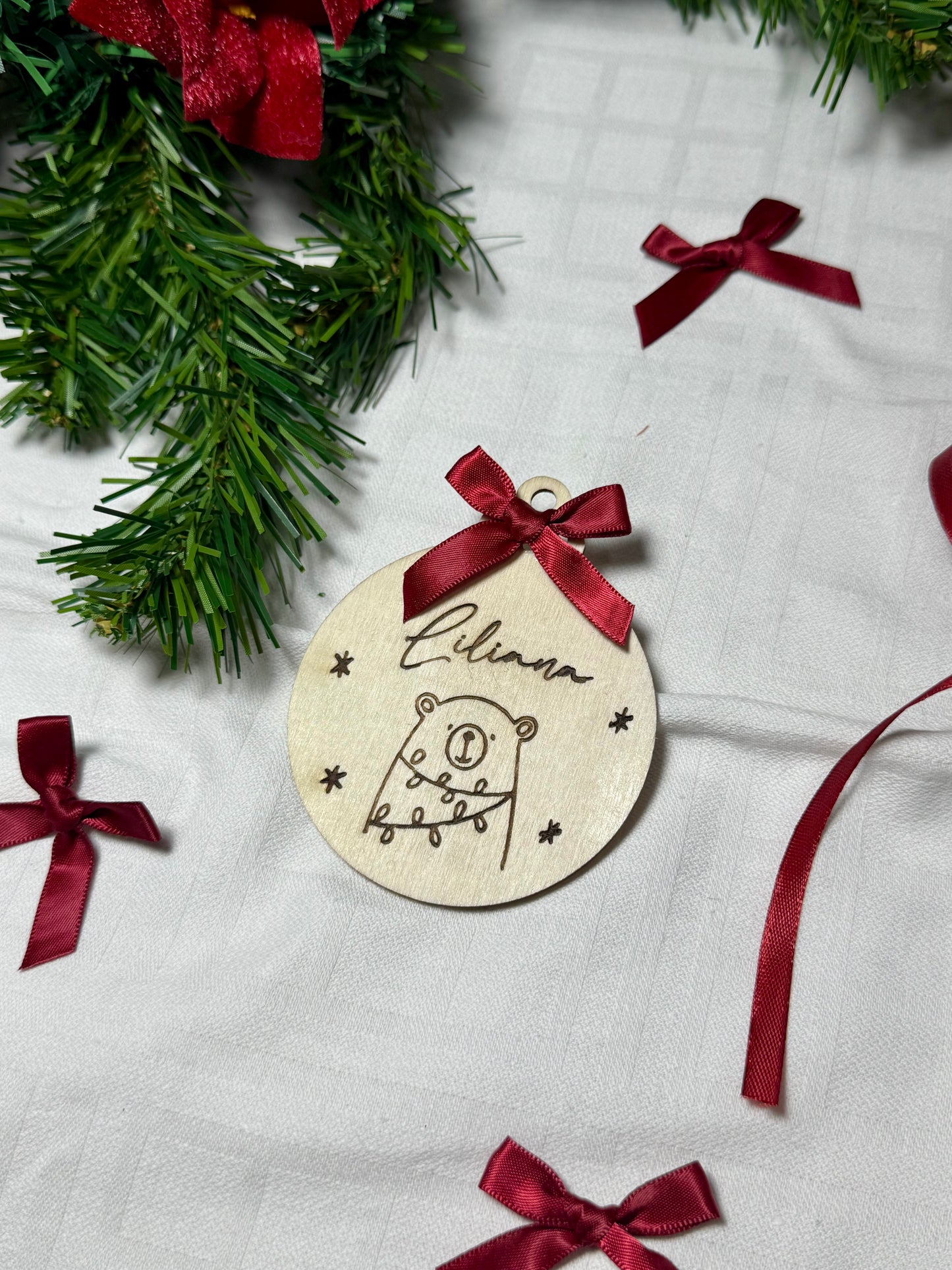 Bola Natal - Ursinho