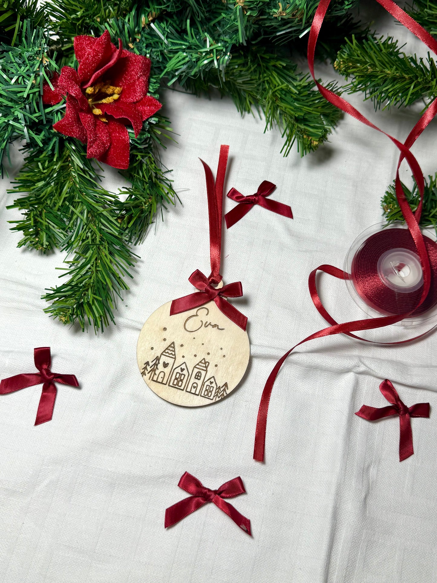 Bola Natal - Casinhas