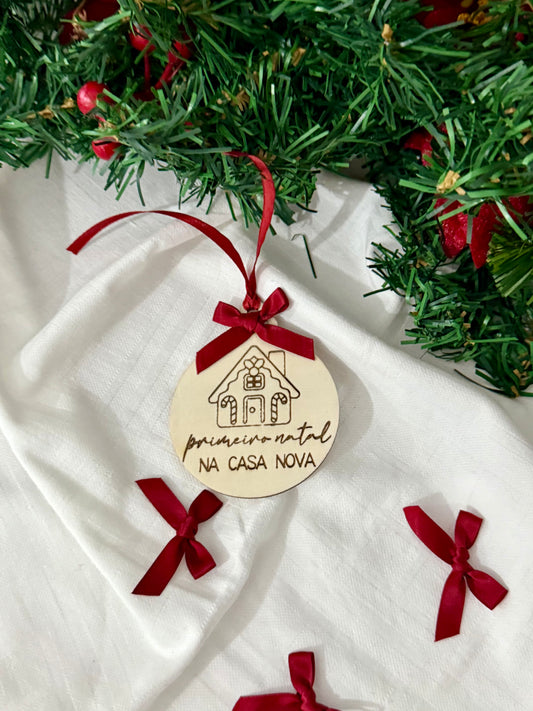 Bola de Natal - Casa Nova