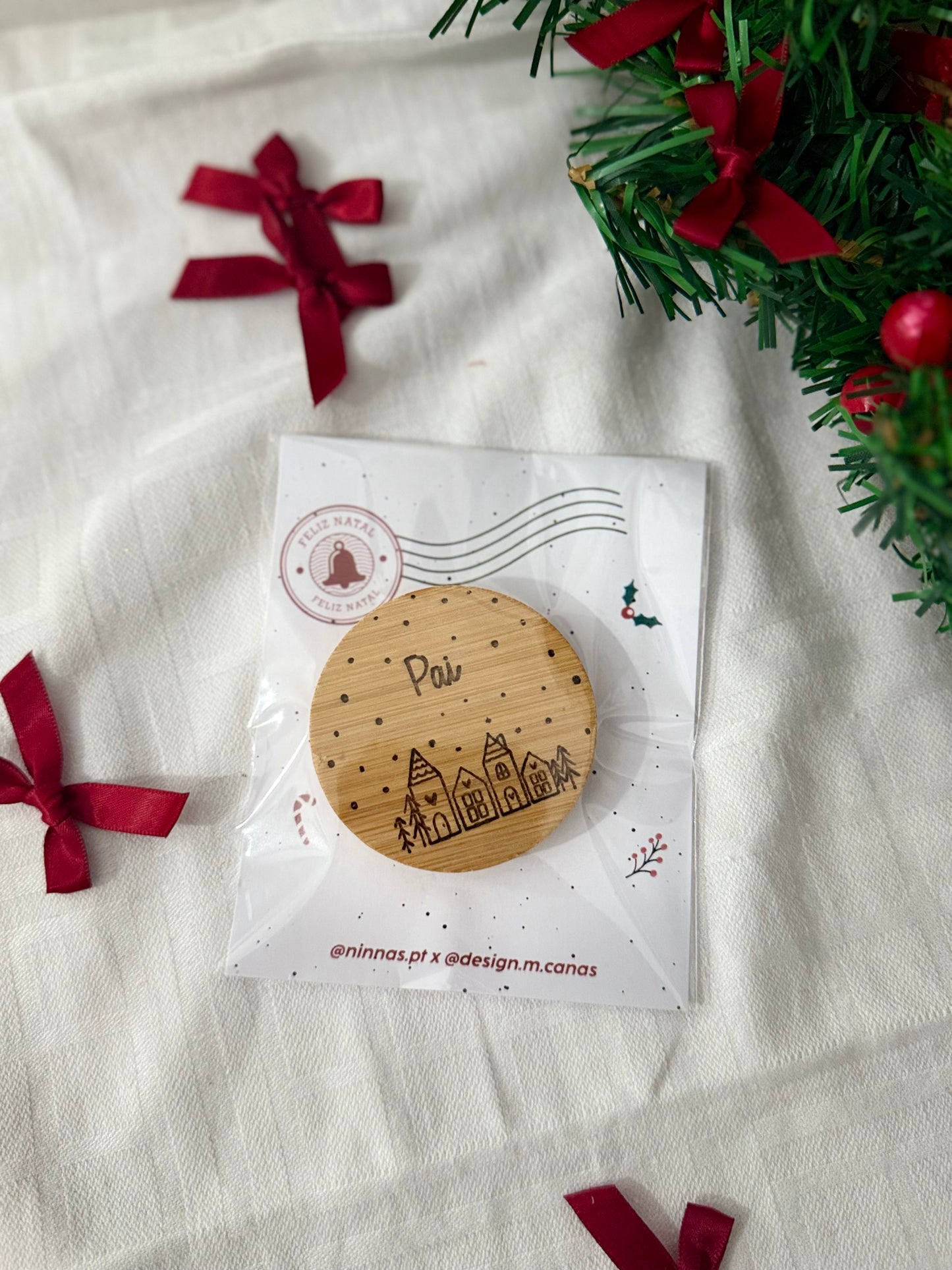 Abre Caricas Natal - Casinhas