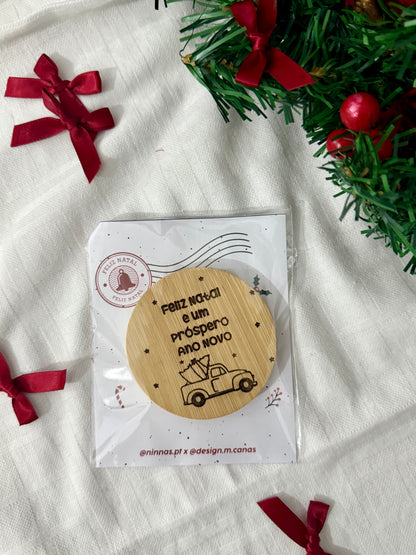 Espelho Natal - Feliz Natal e Bom Ano