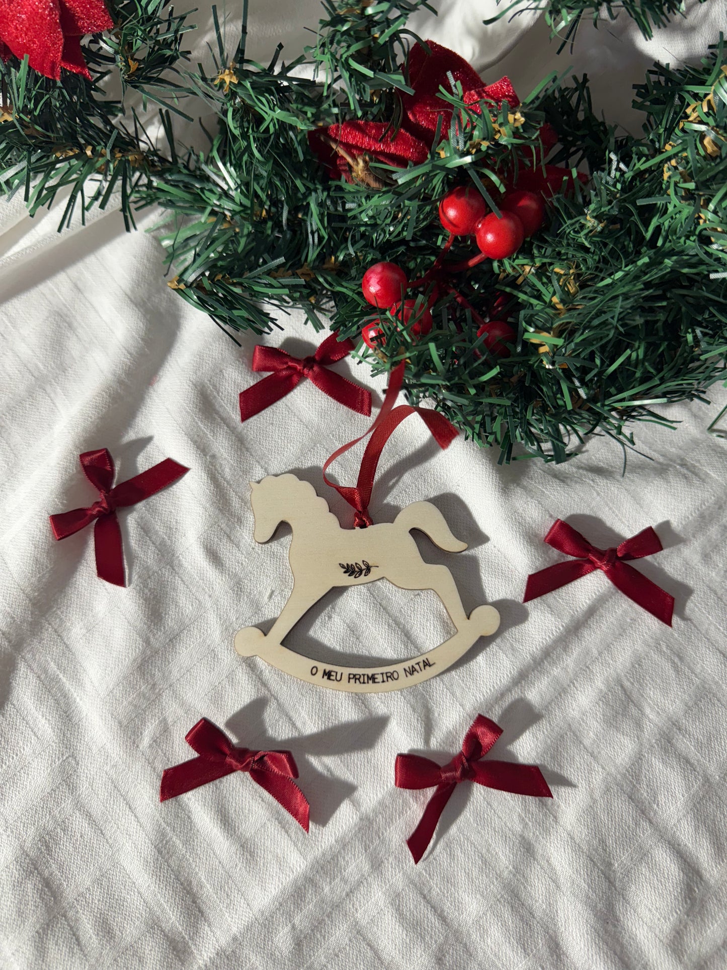 Ornamento de Natal - Cavalinho