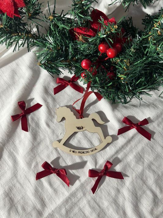 Ornamento de Natal - Cavalinho