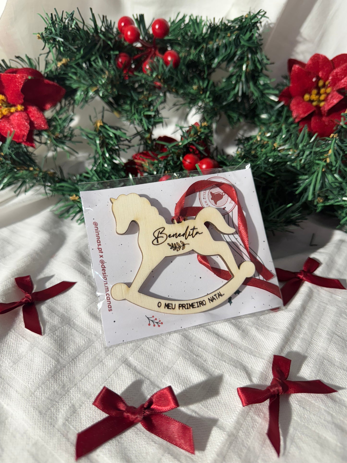 Ornamento de Natal - Cavalinho