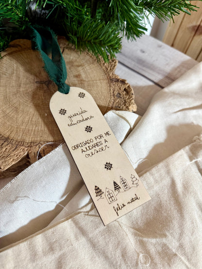 Marca Páginas de Natal