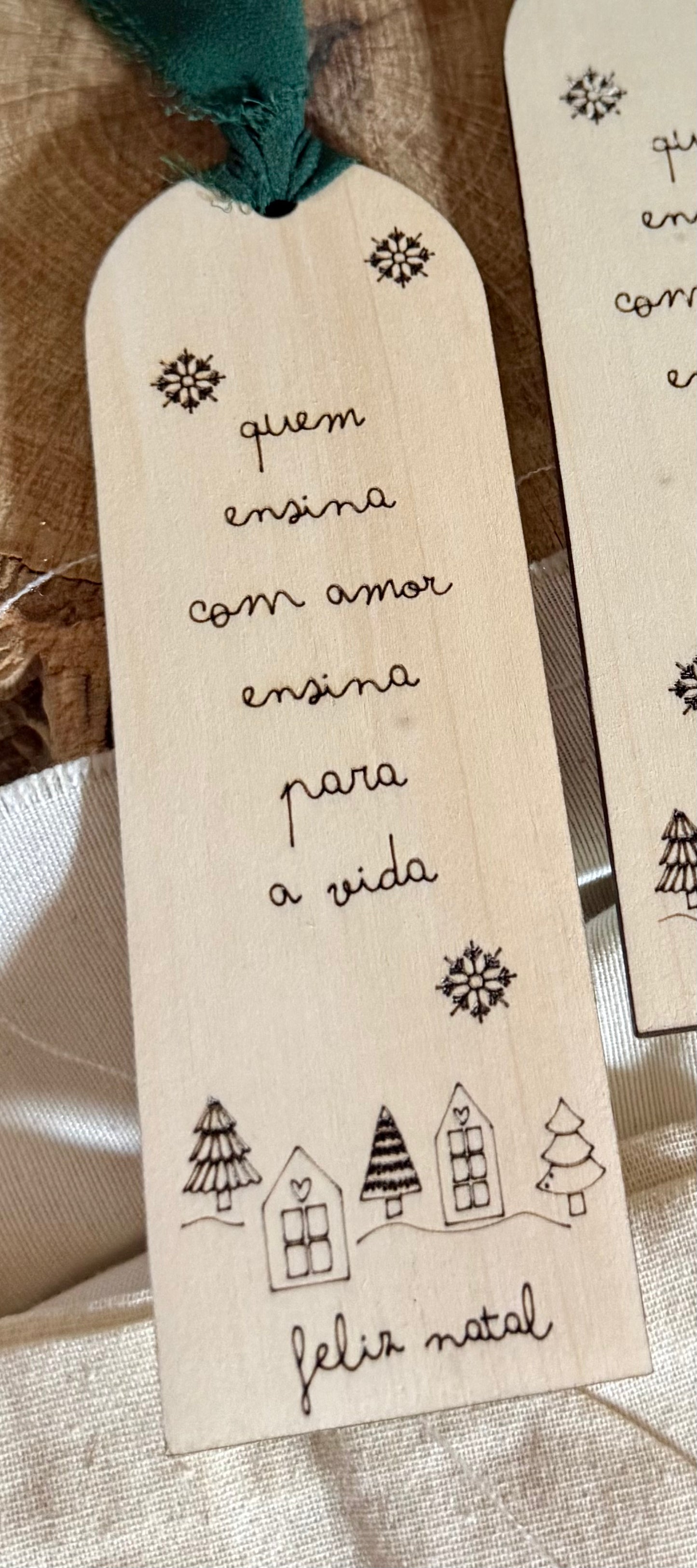 Marca Páginas de Natal