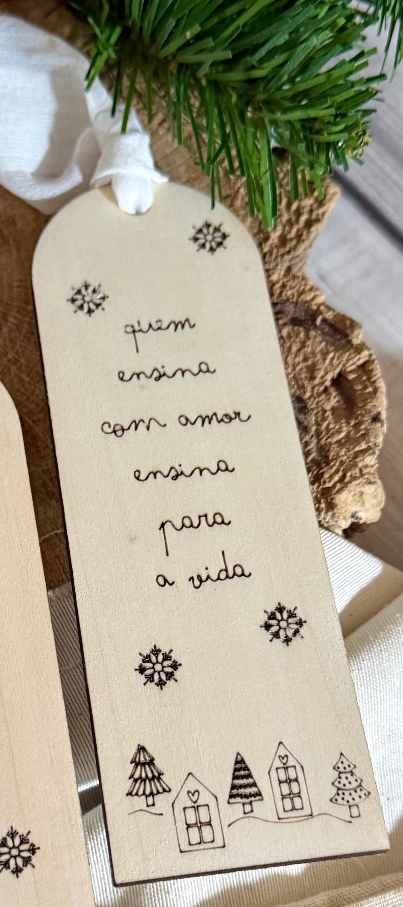 Marca Páginas de Natal