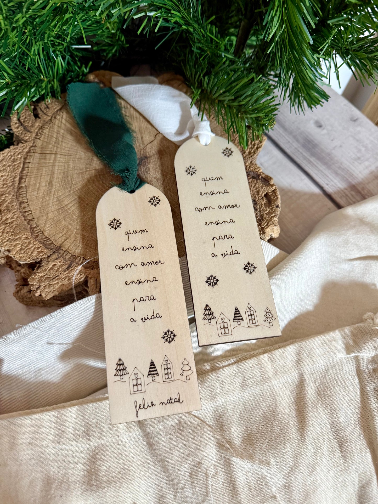 Marca Páginas de Natal