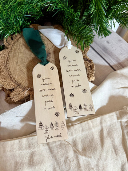 Marca Páginas de Natal