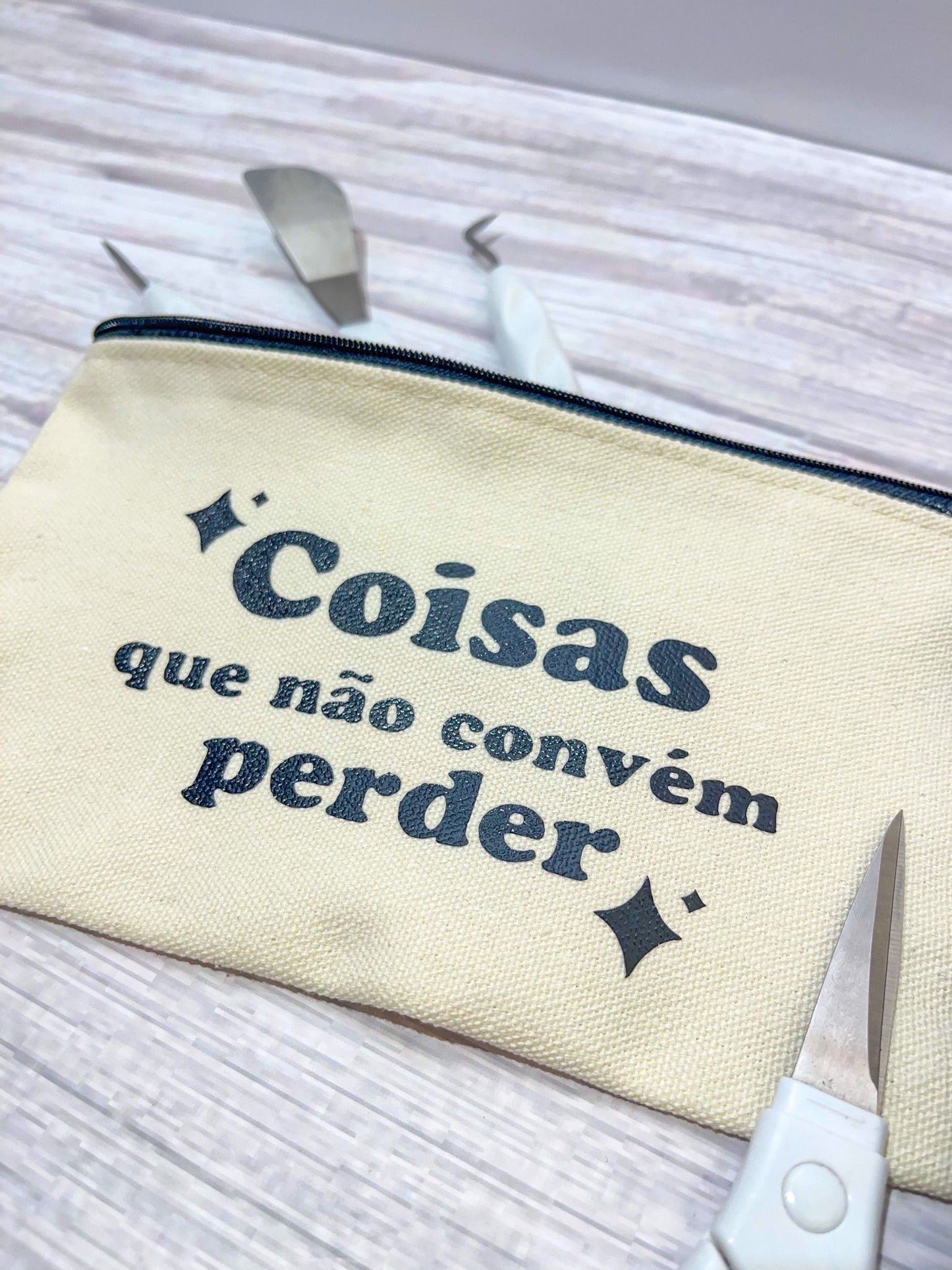 Bolsa de Fecho - "Coisas que não convém perder"