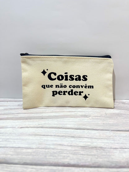Bolsa de Fecho - "Coisas que não convém perder"