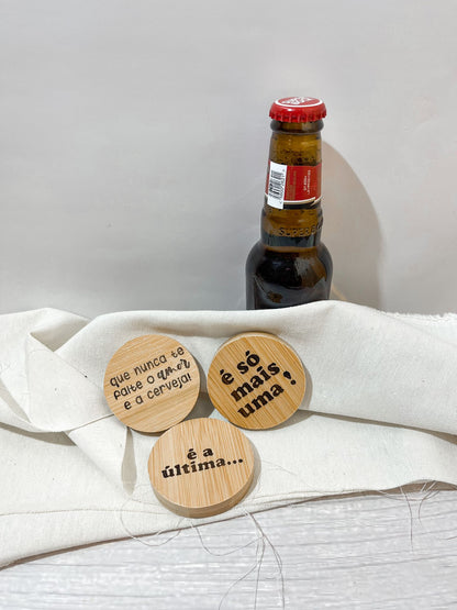 Abre Caricas de Bambu - "Que nunca te falte amor e cerveja"