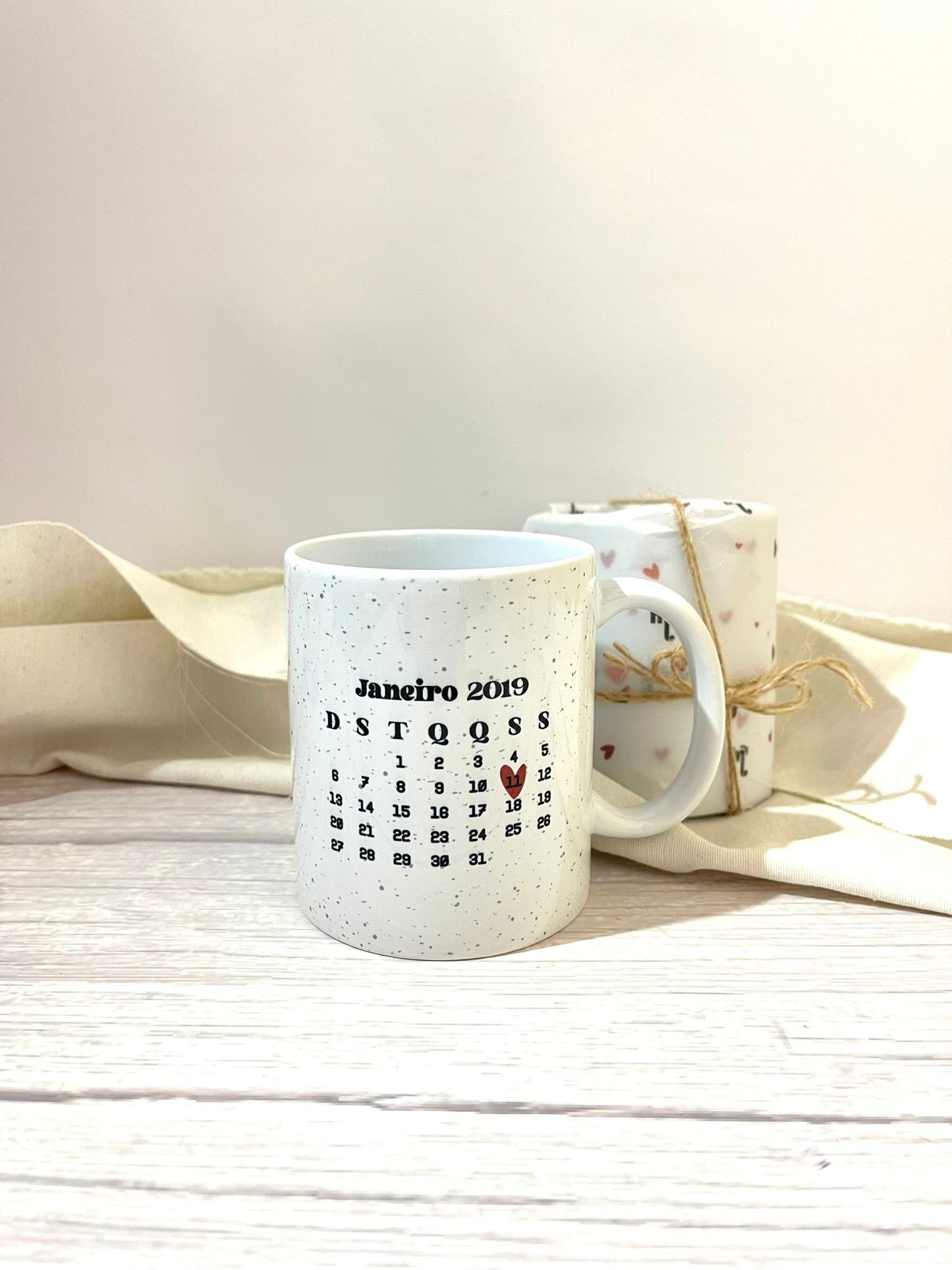 Caneca - Data com Fotografia