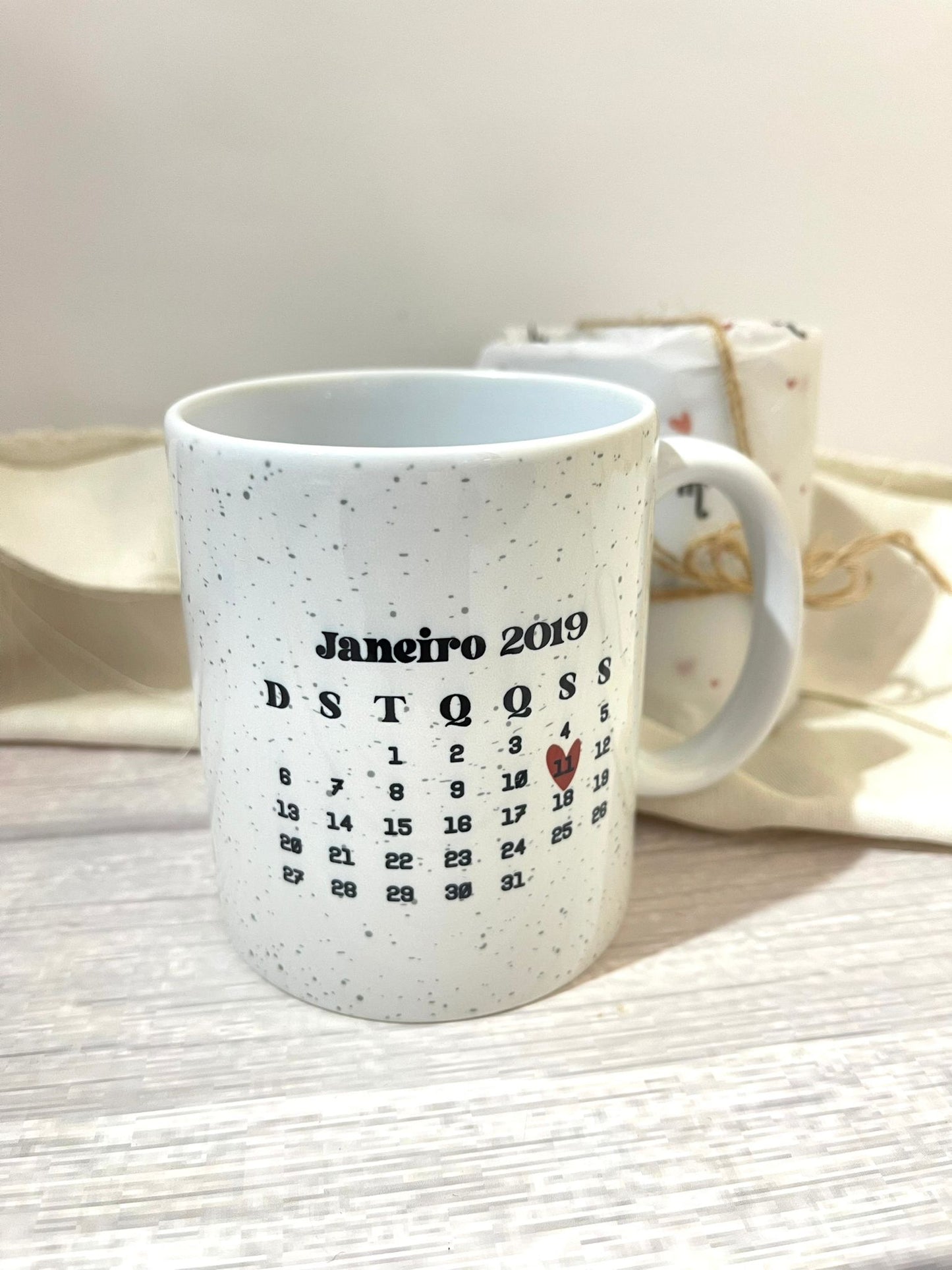 Caneca - Data com Fotografia