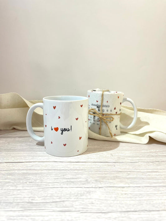Caneca - "I <3 you"