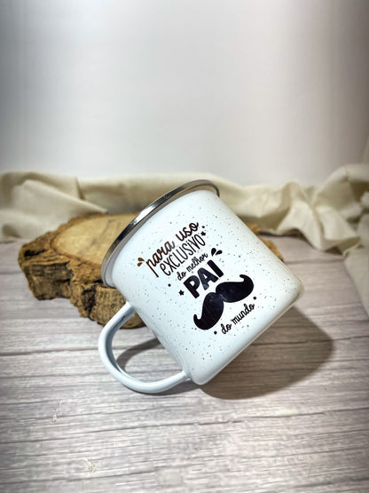 Caneca - "Para uso exclusivo do melhor Pai do Mundo"